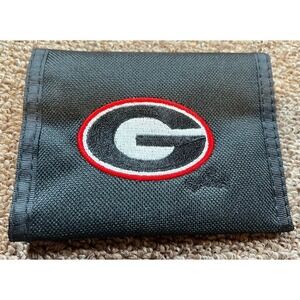 NCAA‎ Printed Tri-Fold Nylon Wallet RICO Ga Bulldogs